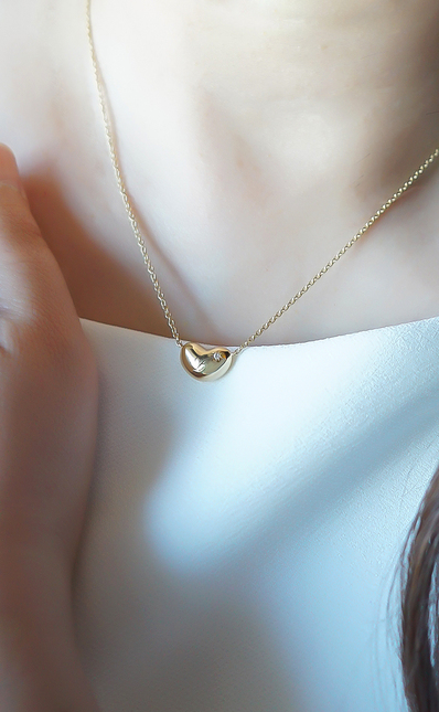 ゴールドグリームハートネックレス | PRINCESS NEW YORK