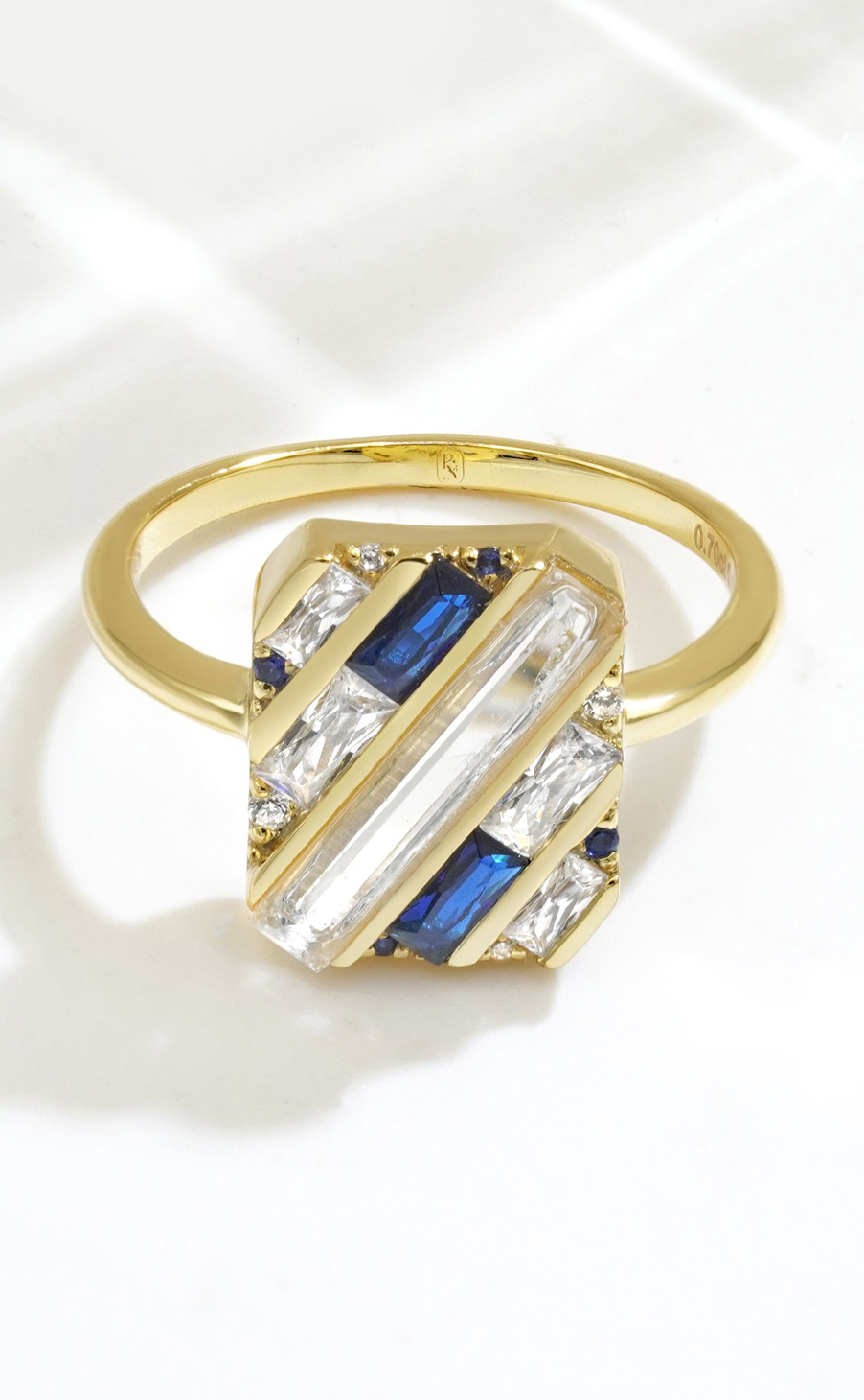 アールデコバゲットリング