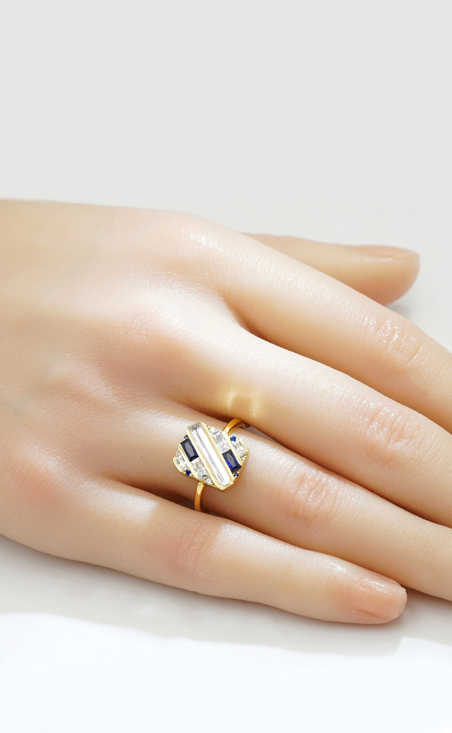 アールデコバゲットリング